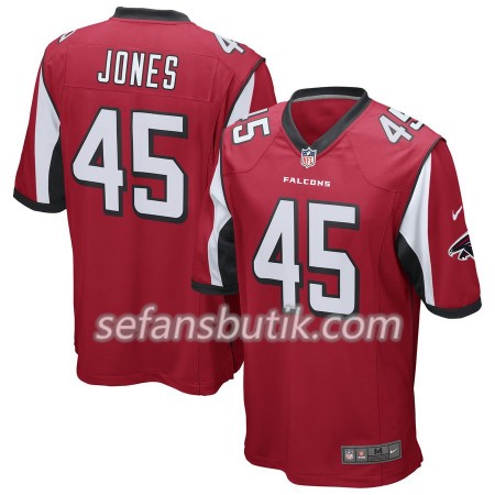 Atlanta Falcons Tröjor Deion Jones 45 Nike Röd - Herr Atlanta Falcons Tröjor Deion Jones 45 Nike Röd - Herr